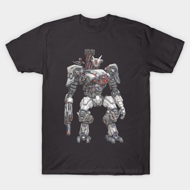 Overwatch Bastion T-Shirt by Green_Shirts